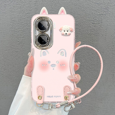 适用IQOONEO系列小狗公仔手机壳