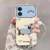 适用A6GT腊肠小狗OPPOA5pro手机壳A3i外壳A2可爱A1全包活力版 A11 A32 A97保护套96防摔A58X新款 93女52专用A36