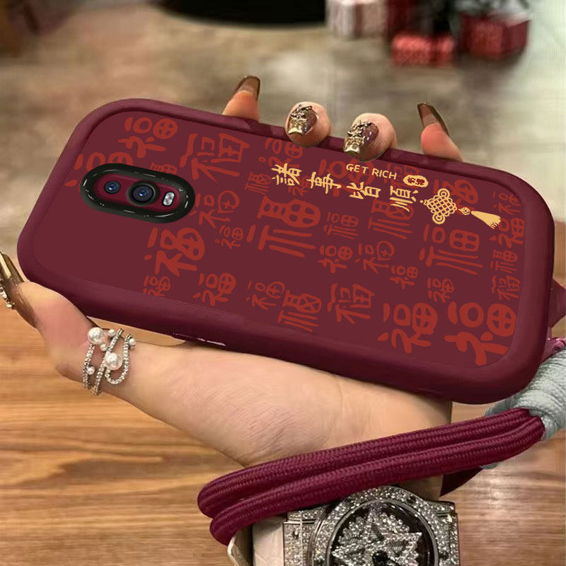 适用诸事皆顺OPPOR15标准版手机壳本命年R17红色新款马年女中国风防摔保护套全包高级感国潮外壳2026轻奢风