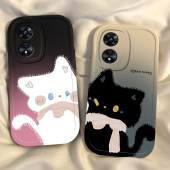 适用OPPOA97手机壳新款 A58X全包A93s软A1硅胶A2Pro活力版 A11x猫咪A72男女A36防摔A96简约A83情侣A7x保护套A2m