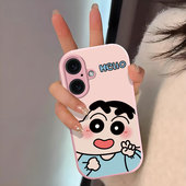 适用苹果16手机壳iPhone15promax新款 ip14精孔13情侣款 12比耶11pro小新xs防摔8pluse2保护套6s二代7卡通ins女