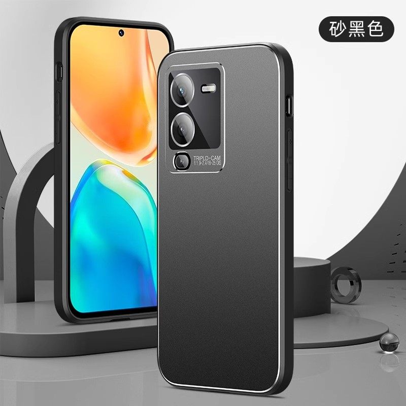 vivo s15手机壳vivoS15pro外壳vivis15por全包镜头膜viv0s15pr0金属壳s十二viosV2203A保护套vvos男vlvos15E