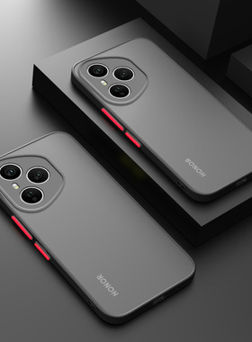 适用华为荣耀400手机壳honor400pro保护套DNN一AN00全包边DNP磨砂hor4 dnpan00黑色p盒honr40 por男女DNNAN00