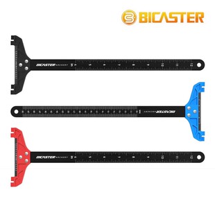BICASTER贝卡斯特调弓T形卡尺英寸厘米护弦ARC射箭工具反曲T尺