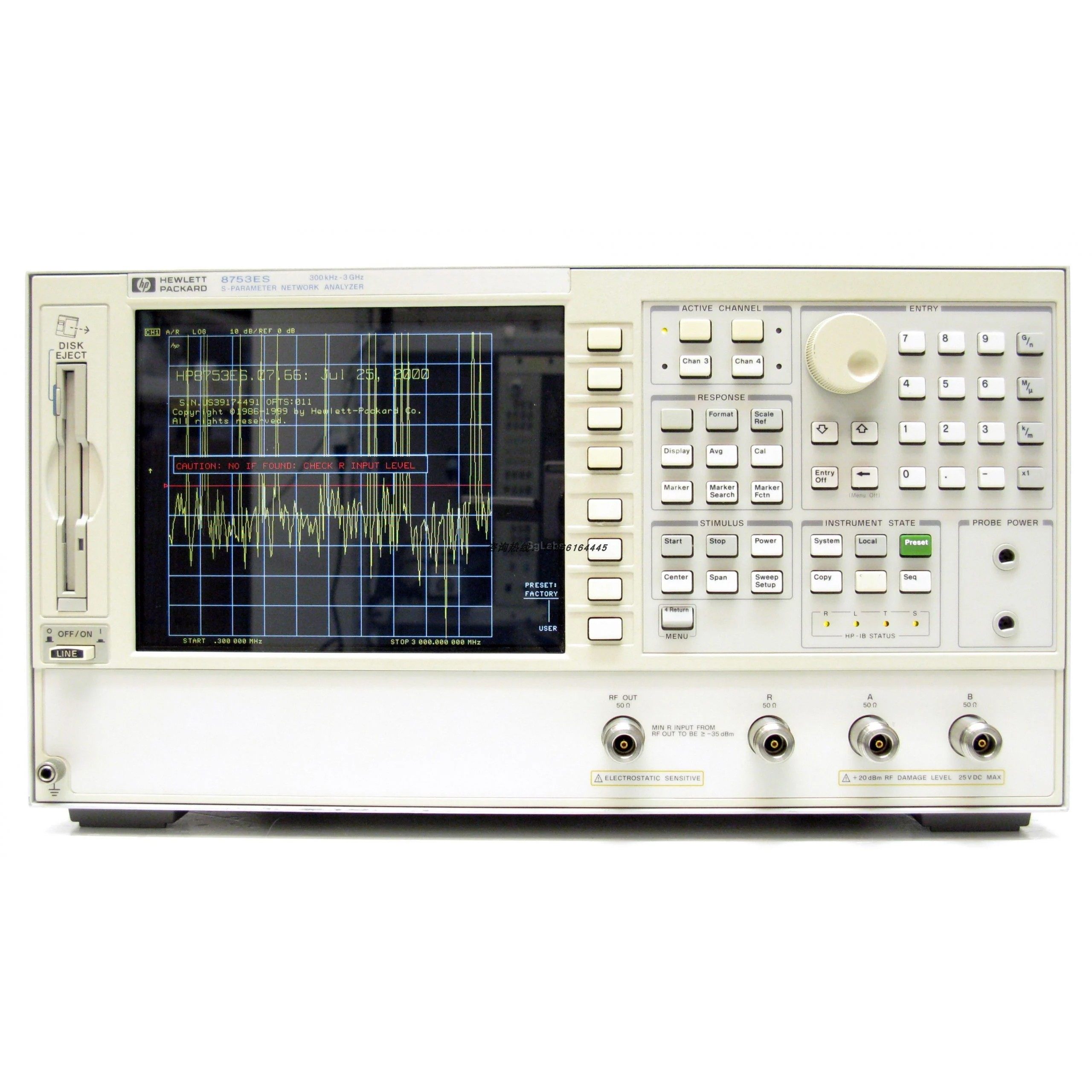 安捷伦Agilent8720ES网络分析仪