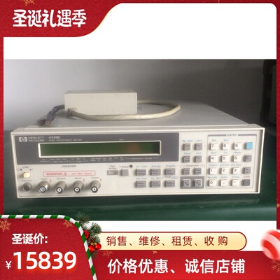 诚信Agilent/HP4339B   HP4339A   E4980A   E4982A高阻表