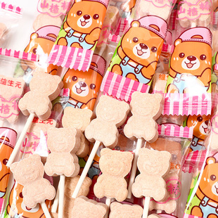 谷道仙山楂棒棒糖无添加蔗糖儿童零食健康孩儿小吃网红益生元 糖果