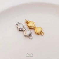 K105-1 Buckle в форме сердца 18K Gold Single Row 1