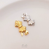 K105-5 Bow Buckle 18k Gold One Row 1