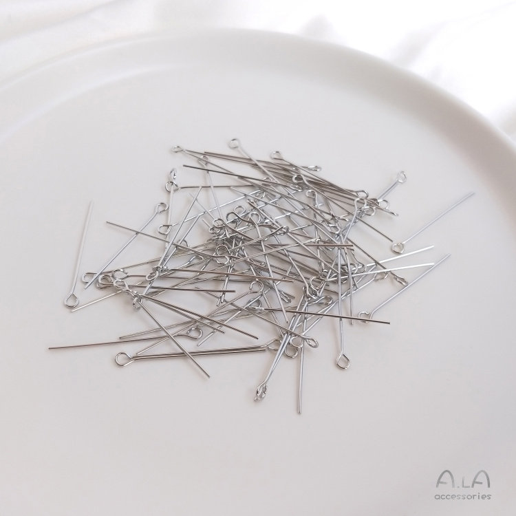 18K14K 실버 색상 보존 금 덮인 액세서리 9 자 바늘 구슬 바늘 둥근 머리 T 바늘 DIY 귀걸이 쥬얼리 펜던트 소재