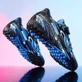 回力长钉儿童TF碎钉专业足球鞋 女童小学生青少年比赛专用球鞋 男童