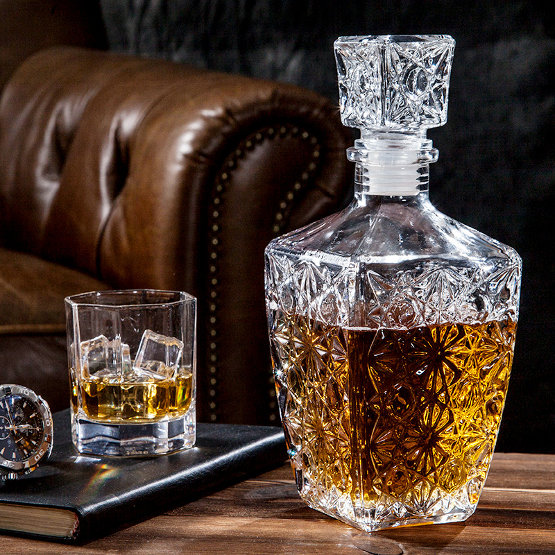 欧式无铅大号加厚创意玻璃泡酒瓶
