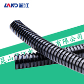 蓝江LAND 零售尼龙波纹管聚酰胺塑料软管PA6穿线管护线管一米起订