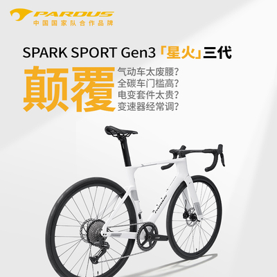 SPARKSPORTPES电变碳纤维公路车