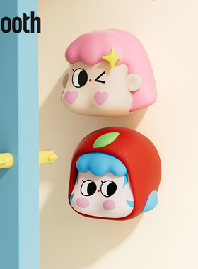 诺室桃桃丸防撞贴门把手防撞硅胶保护套冰箱柜门神器垫片缓冲静音