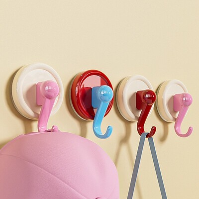 诺室吸盘挂钩免打孔强力承重门后挂衣架厨房浴室卫生间墙壁粘钩勾