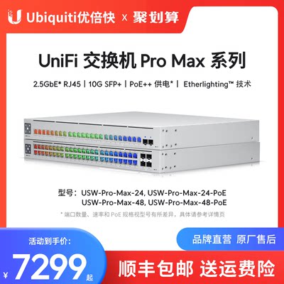 UniFi光视觉交换机USW-Pro-MAX