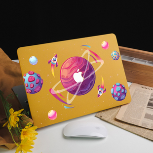 「 16寸電腦殼MacM1pro 幻彩宇宙」mac保護套13 air保護殼