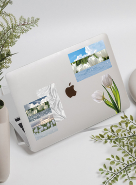 郁金香永恒的祝福mac壳13/14/15/16寸电脑壳MacM1pro14寸笔记本壳