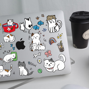 Pro 蜡笔猫猫 Mac13.6寸M1保护套air15寸电脑壳pro13Macbook