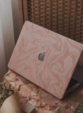 渲染粉适用2024苹果电脑保护套macbookpro14m3保护壳macbookair13寸macbook笔记本保护壳mac13mac新款Air13.6