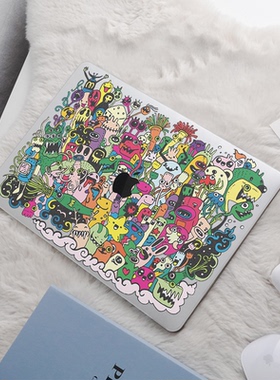 怪兽来了Mac13.6寸M3保护套air15寸电脑壳pro13Macbook M2 Pro