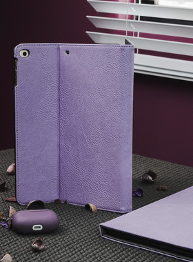 藤紫色iPad壳ipadmini6/5/4寸iPadPro2020/2021版11寸保护套简约2025Air611寸/Air613寸/iPad11带笔槽保护壳