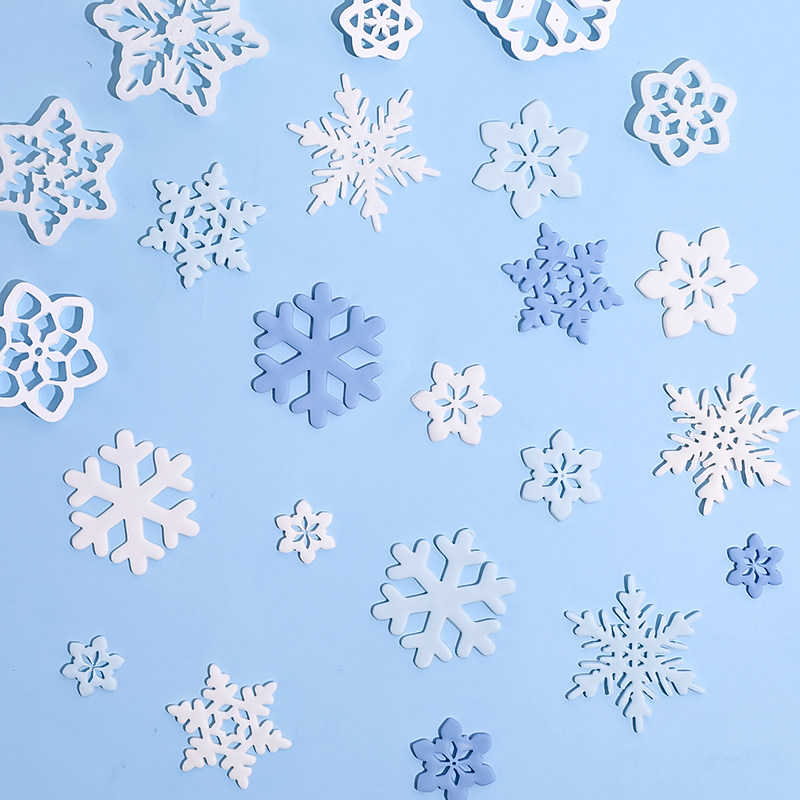 小雪花翻糖烘焙蛋糕装饰切模工具