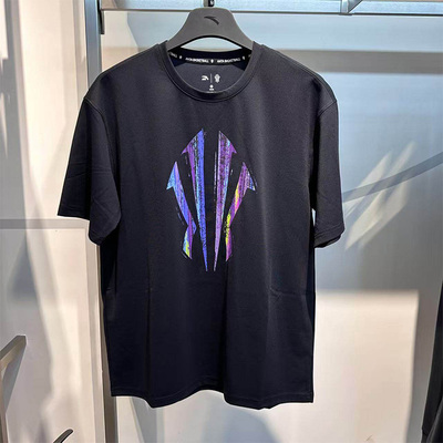 安踏凯里欧文同款短袖t恤男女同款6运动休闲冰丝篮球服172621109