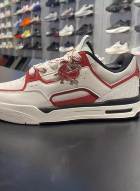 安踏骜杰板鞋男休闲鞋经典撞色7百搭潮流滑板鞋运动鞋112618043