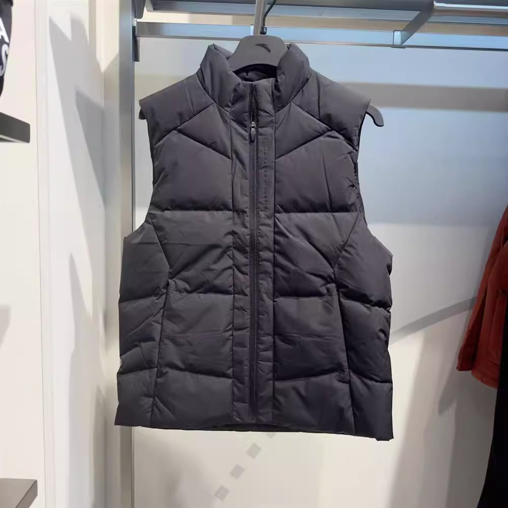 安踏羽绒马甲男保暖防寒2025冬新款8防泼水鸭绒羽绒背心152547918