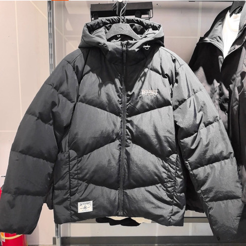安踏羽绒服男羽绒风衣夹克9立领马甲保暖羽绒外套上衣152548919N