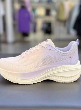 安踏叶子跑步鞋女2025秋季新款厚底7增高运动休闲鞋正品122545535