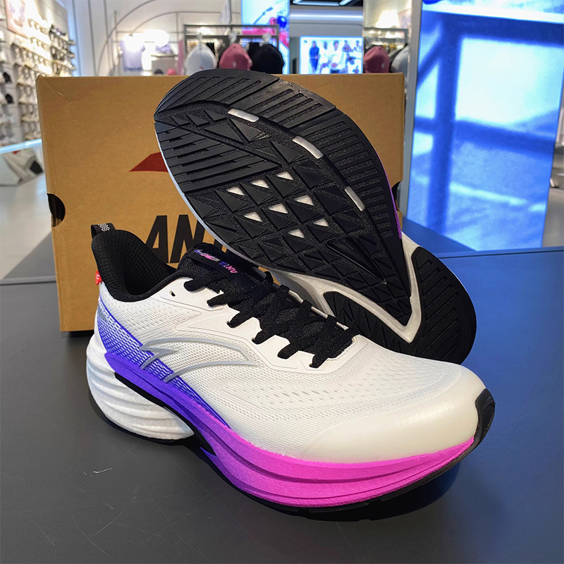 安踏火箭7代跑步鞋男氮科技防泼水9竞速训练运动鞋正品112545581