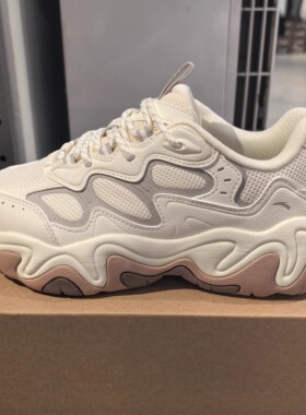 安踏流萤pro老爹鞋女冬季3厚底复古百搭休闲运动鞋正品122618853