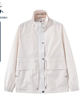 保罗彼得春秋新款女士休闲时尚轻薄短外套专柜款上衣SKDA72851