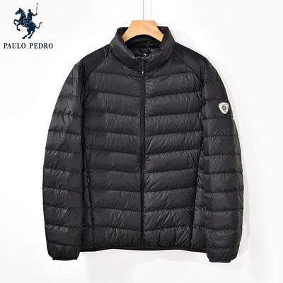 保罗彼得冬季新款男轻薄羽绒服外套宽松专柜同款上衣WQDD76121