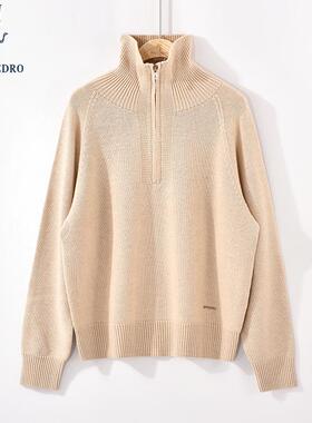 保罗彼得秋冬新款女长袖高领毛衣针织衫柔软气质羊绒衫MLDD34880