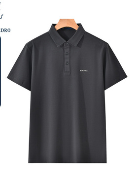 保罗彼得夏季新款男士时尚商务休闲短袖POLO衫T恤上衣TCDB42171