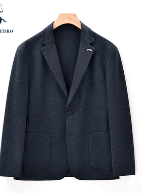 保罗彼得2025年春夏新款男士西装专柜同款商务休闲外套FGEA96450