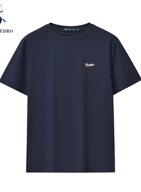 保罗彼得2025夏季新款男短袖T恤衫圆领宽松上衣专柜款TCEB65811