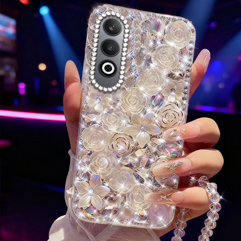 高端奢华镶钻手机壳，不掉钻，不发黄