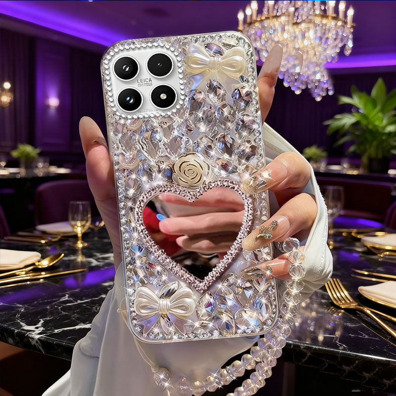 高端奢华镶钻手机壳，不掉钻，不发黄