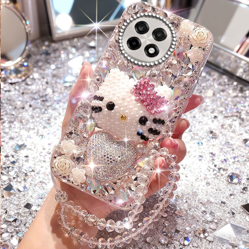 高端奢华镶钻手机壳，不掉钻，不发黄