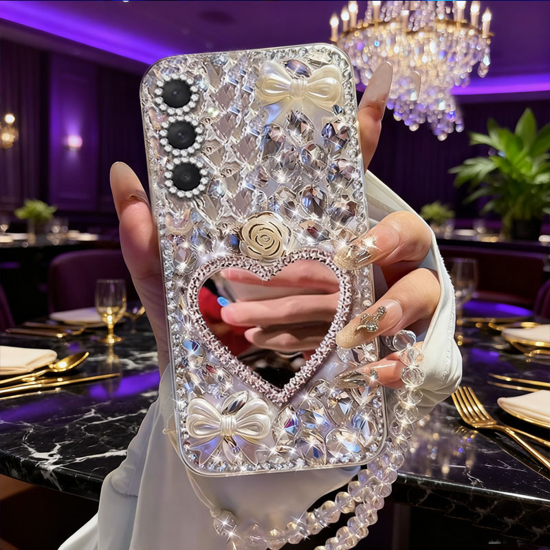 高端奢华镶钻手机壳，不掉钻，不发黄