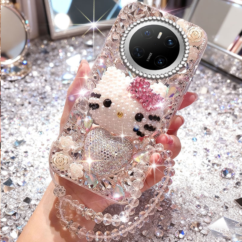 高端奢华镶钻手机壳，不掉钻，不发黄