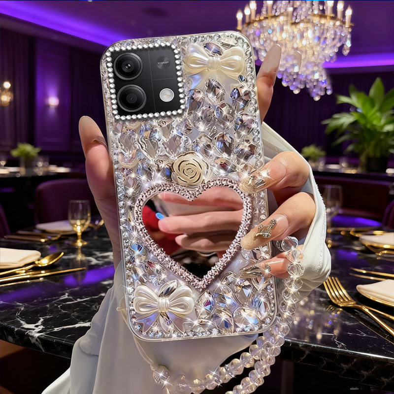 高端奢华镶钻手机壳，不掉钻，不发黄