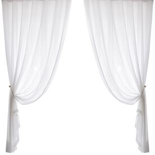 幻影纱加厚白纱窗帘白色防刮纱帘透光不透人卧室客厅阳台飘窗窗纱