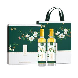 安徽省金天柱有机山茶油压榨一级油茶籽油木本食用植物油高山茶油