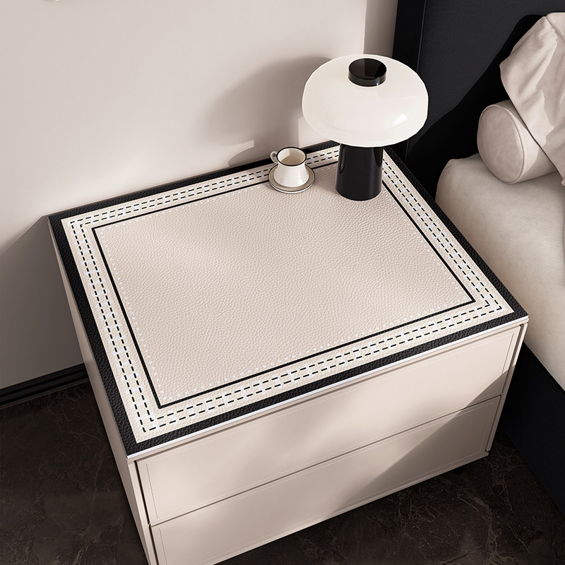 床头柜盖巾轻奢高级感桌布现代简约卧室防尘盖布洗衣机台面保护垫,居家布艺,床头柜盖布,淘宝优惠券,粉丝福利购,淘宝优惠卷